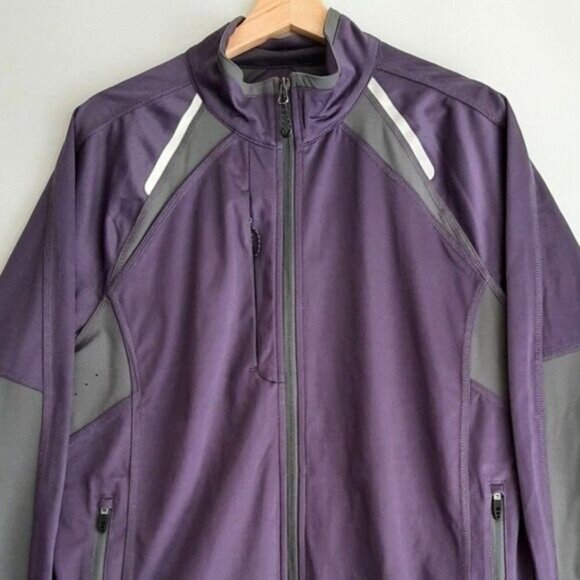 ELEVATE Sitka Hybrid Softshell Jacket Dark Plum Men's Sz M - Picture 4 of 12